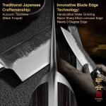 8.27" Japanese Kiritsuke Chef Knife, High Carbon