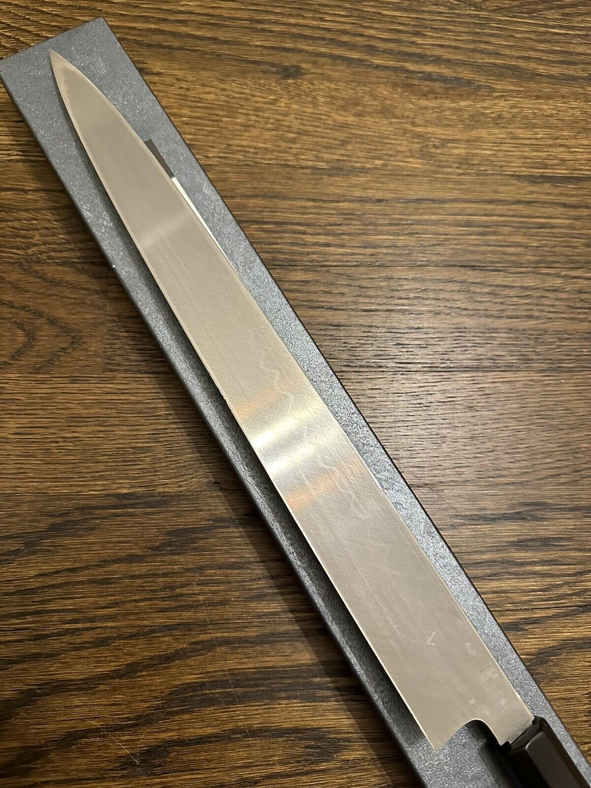 Tatsuo Ikeda 360mm Honyaki Yanagiba Japanese Slicer