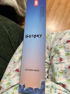 Gutoky 8-Inch Japanese Kiritsuke/Gyuto Chef Knife