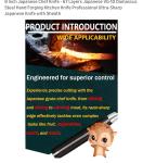 Gutoky 8-Inch Japanese Kiritsuke/Gyuto Chef Knife