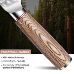 8" Kiritsuke Chef Knife - Hand Forged High Carbon