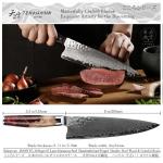 8-Inch Japanese Gyutou Chef Knife, Hand-Forged