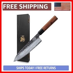 8-Inch Hand Forged Japanese Gyuto Chef Knife