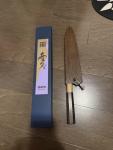 Mizuno Blue Honyaki Gyuto 240mm Sushi Knife