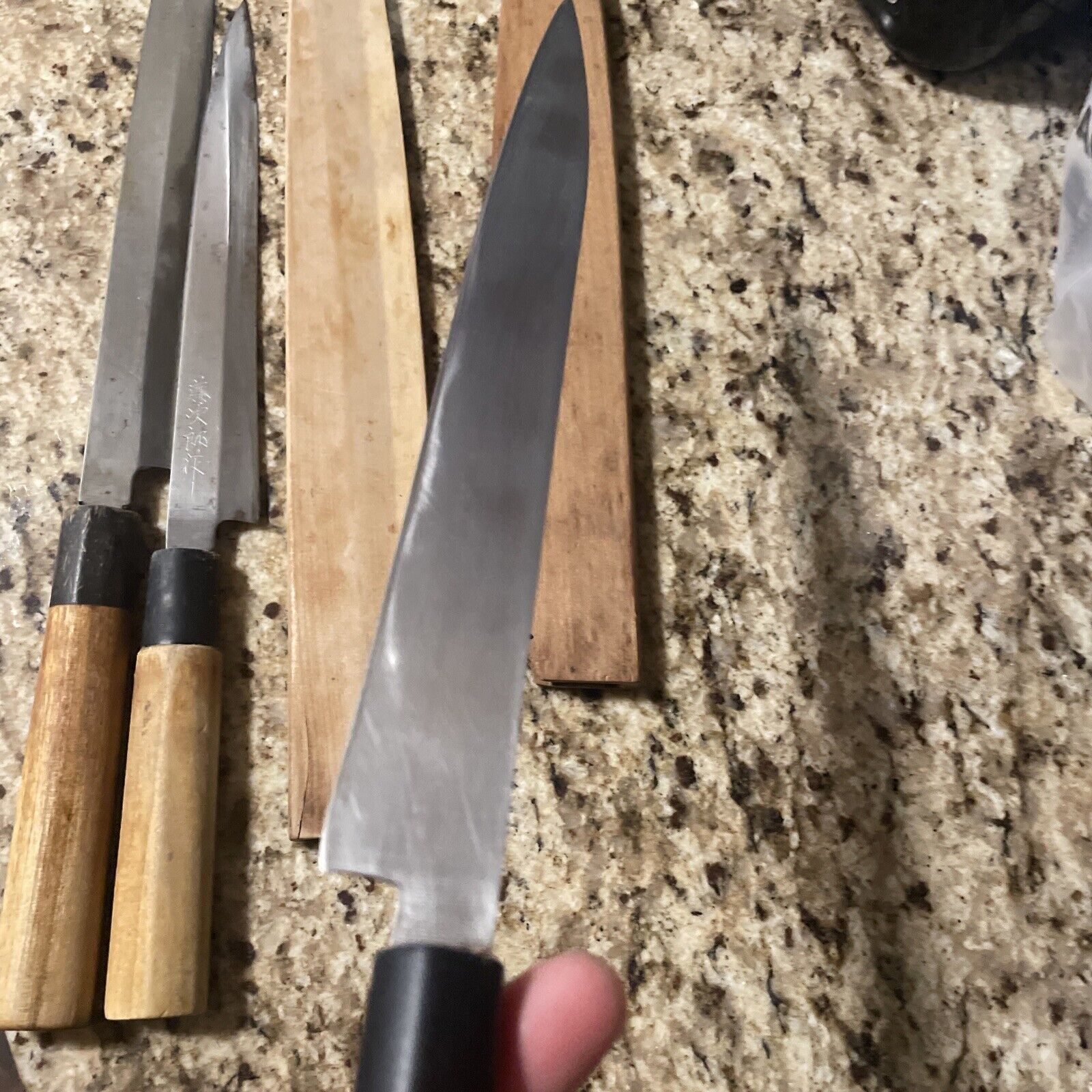 Sukenari Japanese Honyaki Fuguhiki Knife Set for Kitchen