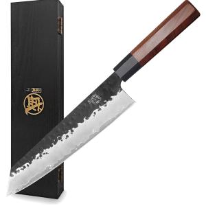 9-Inch Kiritsuke Knife - Handmade Japanese Steel