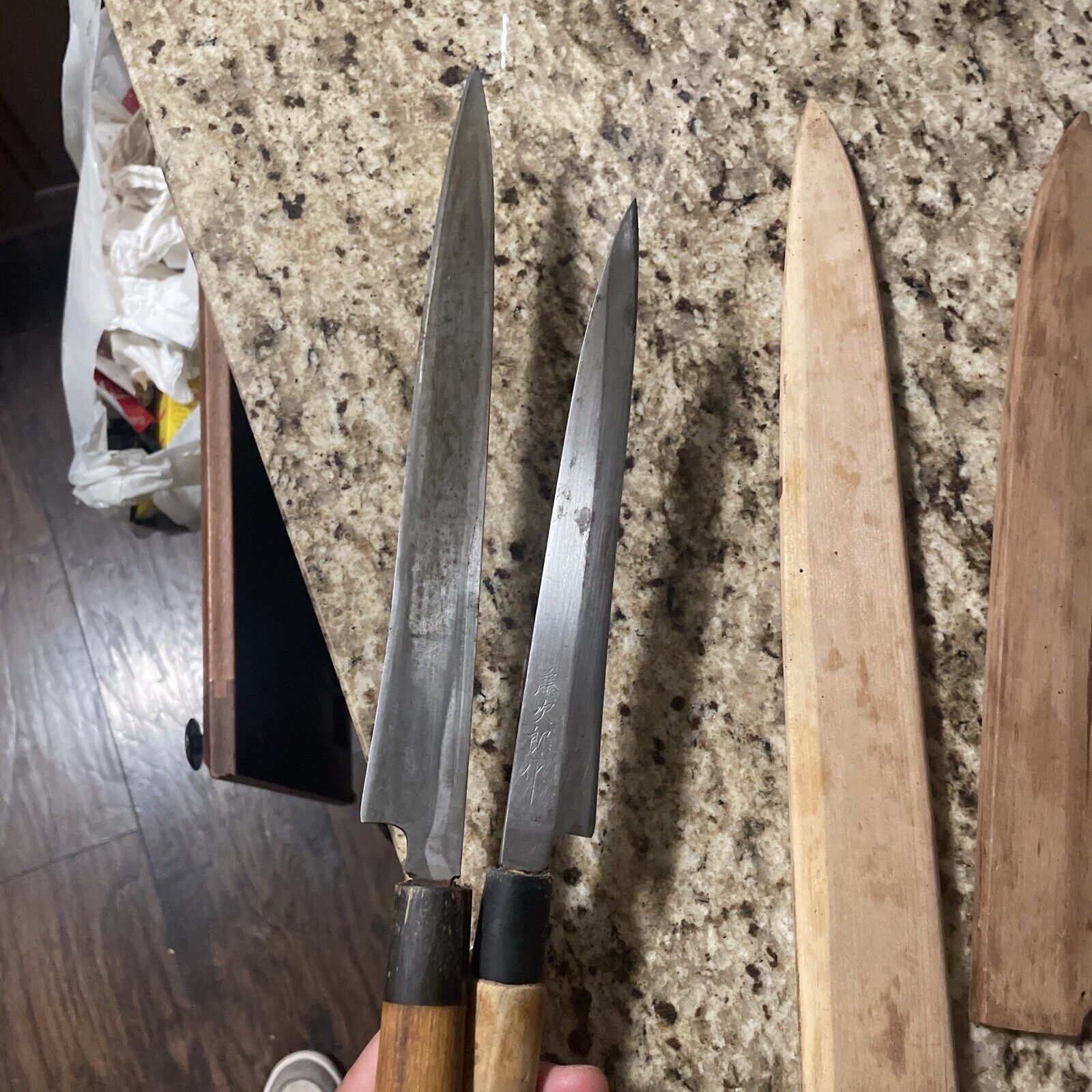 Sukenari Japanese Honyaki Fuguhiki Knife Set for Kitchen