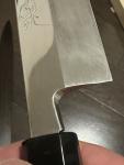 Shiriki Blue Honyaki 360mm Yanagi Knife