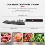 8-Inch Kiritsuke Chef Knife, Hand-Forged VG10 Steel