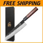 9" Kiritsuke Chef Knife - Japanese High Carbon Blade