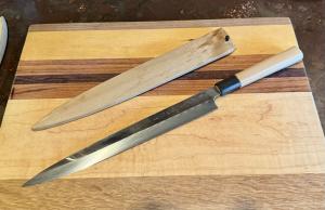 Gesshin Ittetsu 300mm Left-Handed Yanagi Knife