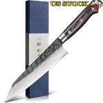 Japanese Kiritsuke Chef Knife with Pakkawood Handle