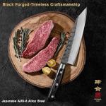 Japanese Kiritsuke Chef Knife with Pakkawood Handle