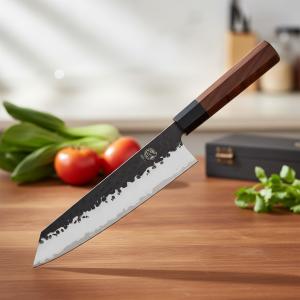 9-Inch Kiritsuke Chef Knife - Rosewood & Sandalwood