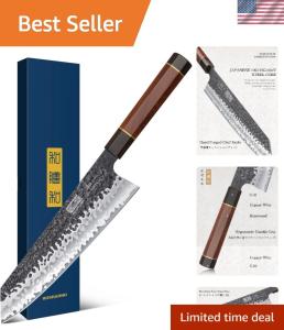 9 Inch Kiritsuke Chef Knife, 10Cr15CoMoV Steel