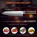 Kuwata 8-Inch Kiritsuke Chef Knife - Japanese Design