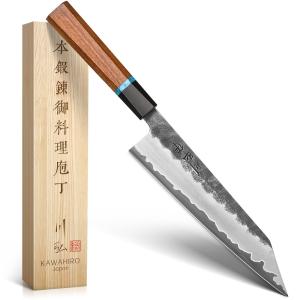 KAWAHIRO 210mm Kiritsuke Chef Knife with VG-10 Steel
