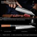 KAWAHIRO 210mm Kiritsuke Chef Knife with VG-10 Steel