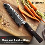 8-Inch Kiritsuke Chef Knife, 67-Layer VG10 Steel