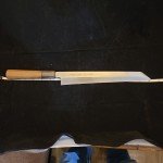 Masamoto Kiritsuke Japanese Kitchen Knife with Saya