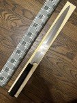 BINB 300mm Honyaki Fugubiki Yanagiba Sushi Knife