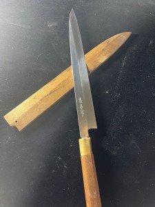 Honyaki 330mm Stainless Steel Yanagiba Knife