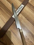 Tatsuo Ikeda Blue Steel 300mm Yanagiba Knife