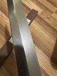 Tatsuo Ikeda Blue Steel 300mm Yanagiba Knife