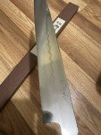 Tatsuo Ikeda Blue Steel 300mm Yanagiba Knife