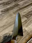 Shiraki Kenichi Shirogami #2 210mm Gyuto Knife