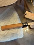 Yoshihiro White No.2 Honyaki Wave Knife
