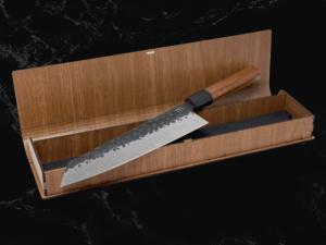 Black Kiritsuke Knife for Precise Cutting