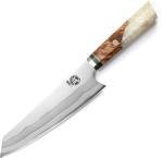 8-Inch Japanese Kiritsuke Chef Knife, Damascus Steel