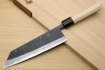 Yoshihiro High Carbon Blue Steel Kurouchi Kiritsuke Knife