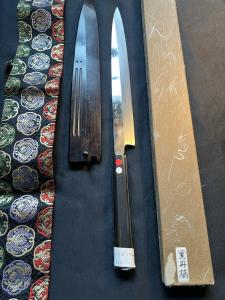Minamoto Tadatsuna Honyaki Yanagiba 300mm Knife
