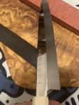 Tatsuo Ikeda 330mm Honyaki Yanagi Sushi Knife