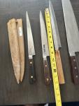 Masamoto Honyaki Japanese Kitchen Knife Set 4