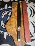 Tatsuo Ikeda 330mm Honyaki Yanagi Sushi Knife