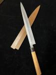 Okishiba Masakuni 300mm Honyaki Yanagiba Knife
