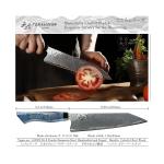 Japanese 210mm Santoku Chef Knife