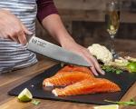 8.5" Kiritsuke Chef Knife - AUS10 Damascus Steel