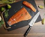 8.5" Kiritsuke Chef Knife - AUS10 Damascus Steel