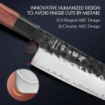 8.5" High Carbon Steel Kiritsuke Chef Knife