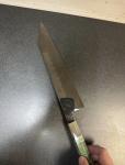 White #2 Steel Honyaki Sushi Knife