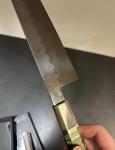 White #2 Steel Honyaki Sushi Knife