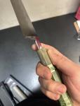 White #2 Steel Honyaki Sushi Knife