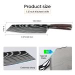 Damascus Pattern Chef Knife – Ultra Sharp Stainless Steel