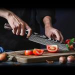 Damascus Pattern Chef Knife – Ultra Sharp Stainless Steel