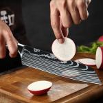 Damascus Pattern Chef Knife – Ultra Sharp Stainless Steel