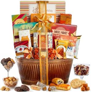 Broadway Basketeers Chocolate Snack Gift Basket - Various Occasions